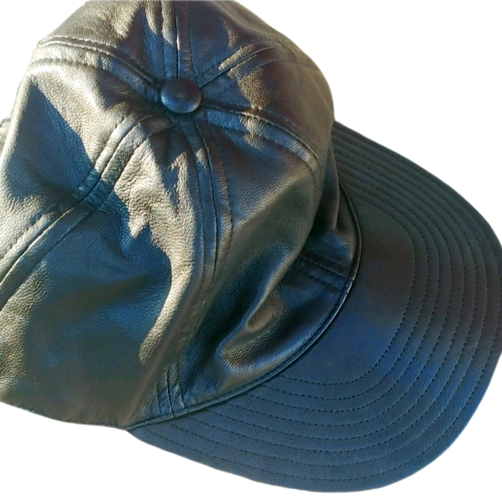 Kate Spade leather hat cap